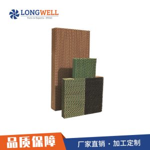 朗伟冷风机水帘纸制冷设备 车间负压风机湿帘 换气除尘降温水帘纸