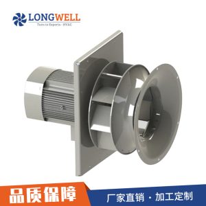 朗伟厂家直供 后倾式直联驱动离心式通风机 轨道交通中央空调风机