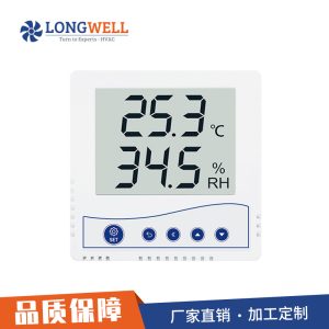 朗伟温湿度变送器远程监控高精度多探头显示控制自动温度计传感器