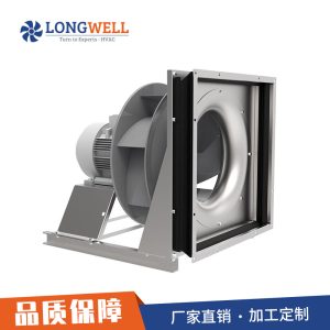 朗伟 机翼型无蜗壳直联驱动离心风机 低噪音无蜗壳离心通风机