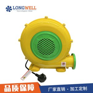 朗伟 英规认证气模风机抗摔阻燃塑料吹风机 彩虹门充气拱门鼓风机