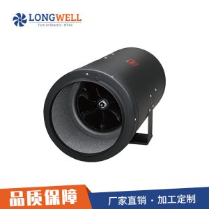 朗伟强大风力超静音管道风机 工业抽风排风扇 12寸变频商用换气扇