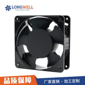 朗伟 12038耐高温交流散热风扇双滚珠轴承 AC220V配电柜机箱电机