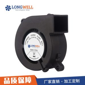 朗伟 小型轴流风机12V 24V 48V 低噪音强力小排风扇 工业散热风扇