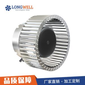 朗伟 外转子前倾无蜗壳风机 多翼式除尘风机 低噪140mmEC离心风机