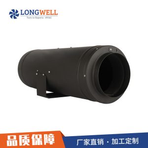 朗伟16寸超静音抽风机 EC可调速超静音管道风机 家用卫生间换气扇