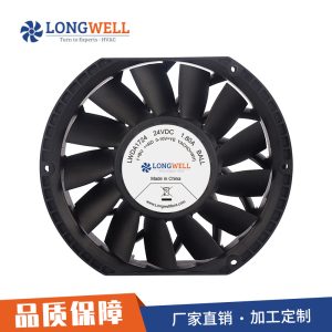 朗伟 17238散热风扇 48V小型轴流风机 工业机柜配电箱排气排风扇