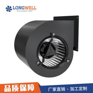 朗伟 180mmEC前倾风机 低噪音离心风机 新风系统管道换气排气扇