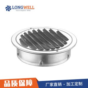 朗伟304加厚不锈钢风帽防风防雨罩 平头油烟机排烟管外墙通风