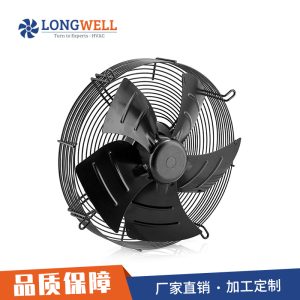 朗伟 450工业设备变频风扇 双滚珠轴承轴流风扇 ec排烟散热风扇