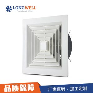 吸顶式塑料管道换气扇 8-12寸家用卫生间天花吊顶式排风扇