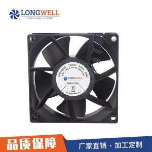 朗伟 小型工频轴流散热风扇 8025 24V/48V小排风扇配电箱排气扇