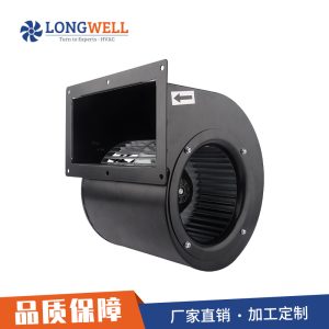 朗伟 AC前向离心风机 双进风180mm带蜗壳空气净化风机 FFU鼓风机