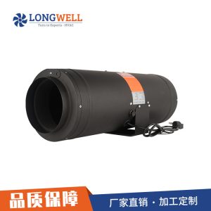 朗伟 AC超静音管道风机 停车场通风机 厨房酒店通风4寸管道风机