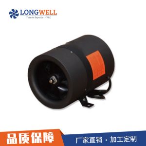 朗伟 AC混流管道风机 8寸斜流增压风机 家用厨房排风扇 厂家直供