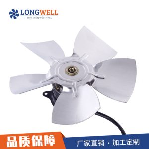 朗伟 厂家直供汽车空调冷凝风机 DC直流马达风扇 铝扇叶12V 24V
