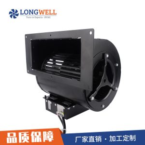 朗伟 EC前倾蜗壳风机 200mm蜗壳低噪音离心风机 新风净化器专用机