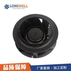 朗伟 EC调速风机 225mm后倾式涡流离心风机 外转子直流无刷风机