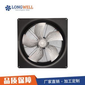 朗伟 EC直流480V双滚珠工业散热风扇 厂房设备散热大风量轴流风扇