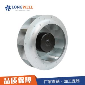 朗伟 厂家直供直流无刷外转子可调速风机 EC280mm后向式离心风机
