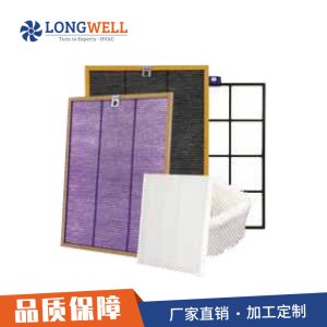 朗伟活性炭高效hepa过滤网 除臭新风机消毒机滤网 空气净化器滤网