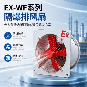 朗伟 EX-WF防爆轴流风机 220v 380v工厂车间通风换气用排风机批发