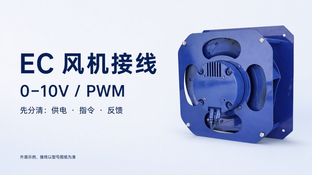 EC风机接线指南：0–10V、PWM与FG反馈如何区分