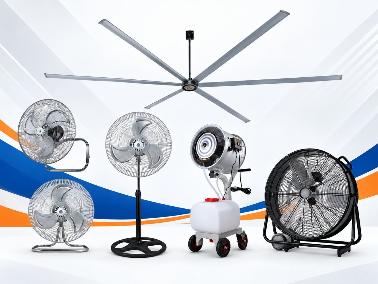 industrial Space Cooling fan